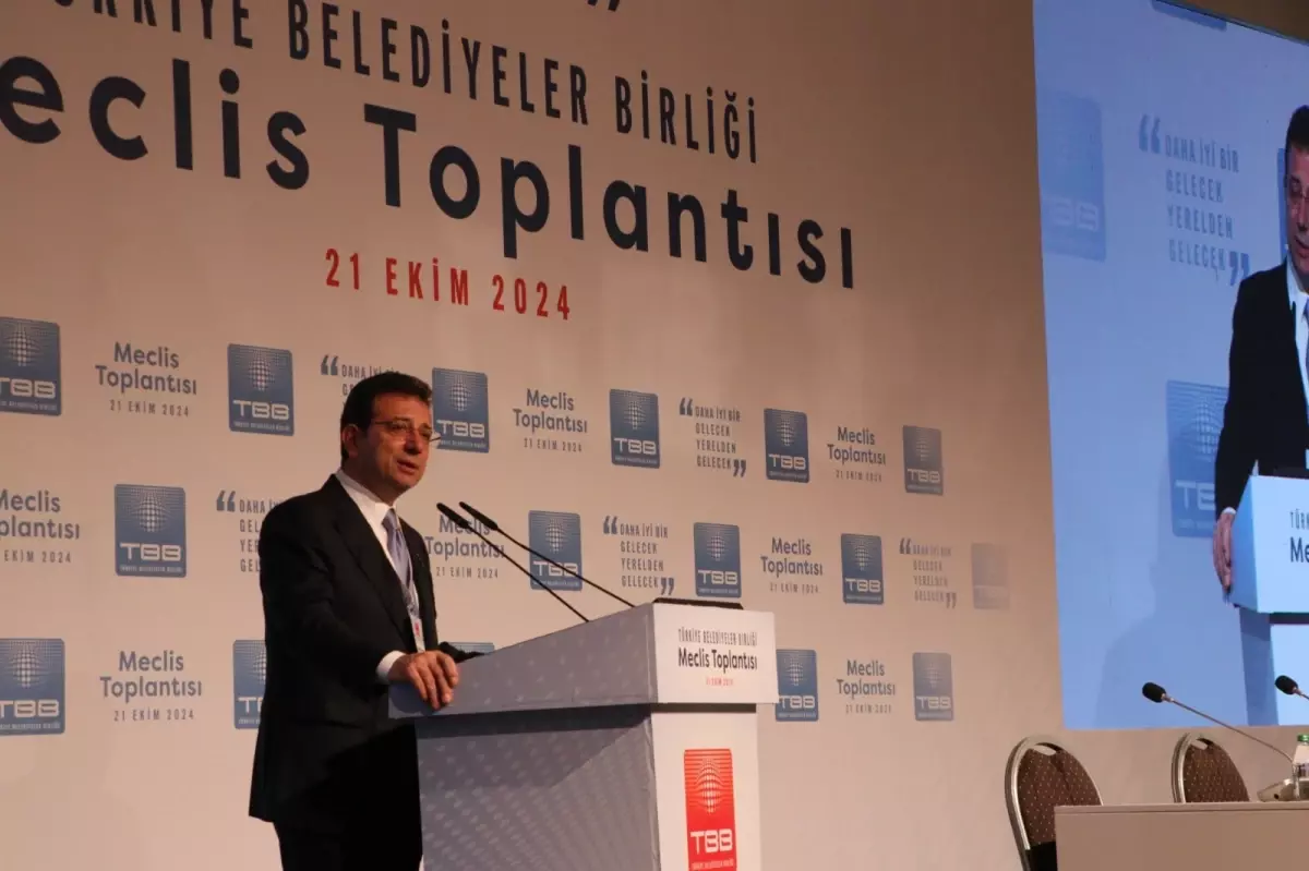 İmamoğlu: Belediyelerin Finansal Sorunları Artıyor