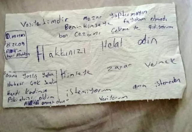 'Mezar taşımı yaptırmayın' mesajından sonra sırra kadem basan gençten kahreden haber