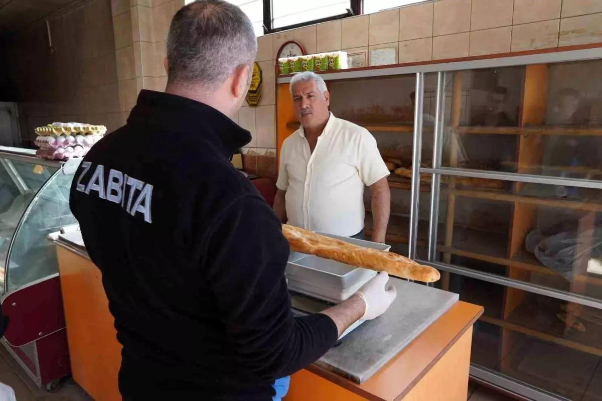 Melikgazi Belediyesi Zabıta Ekiplerinden Ekmek Denetimi