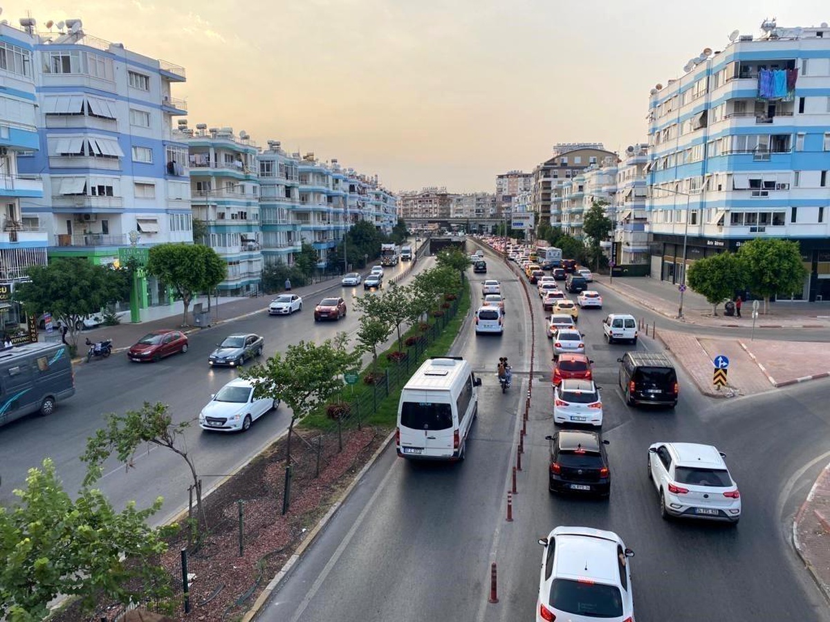 Antalya\'da Motorlu Araç Sayısı 1,54 Milyon