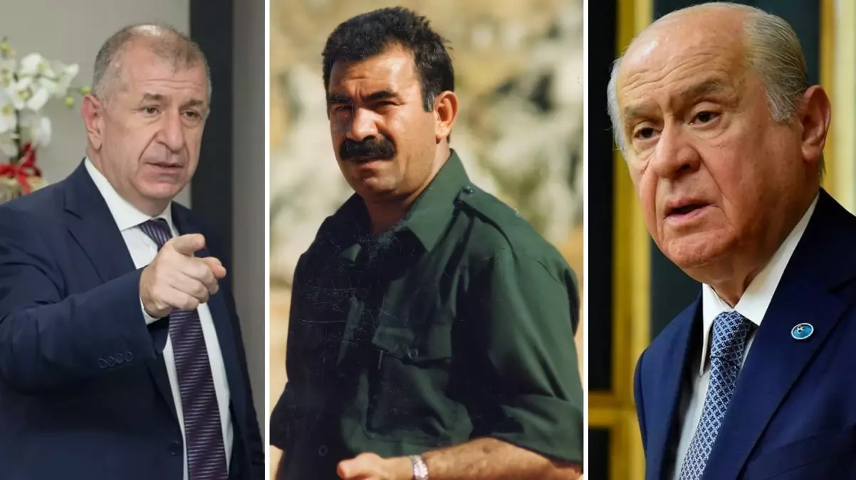 Bahçeli\'nin Öcalan çağrısı Ümit Özdağ\'ı küplere bindirdi