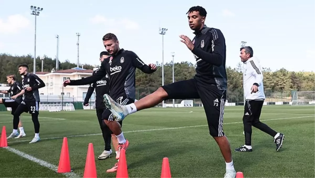 Beşiktaş Lyon Maçı Hazırlıklarına Başladı