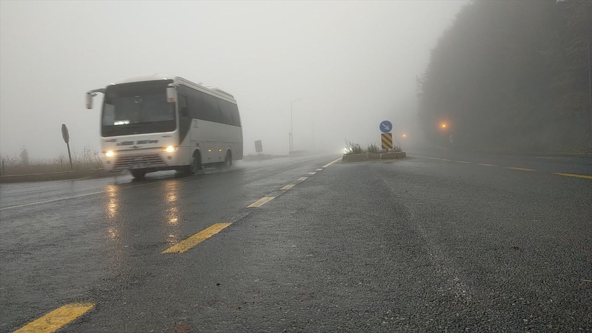 Bolu Dağı’nda Sis ve Sağanak Uyarısı