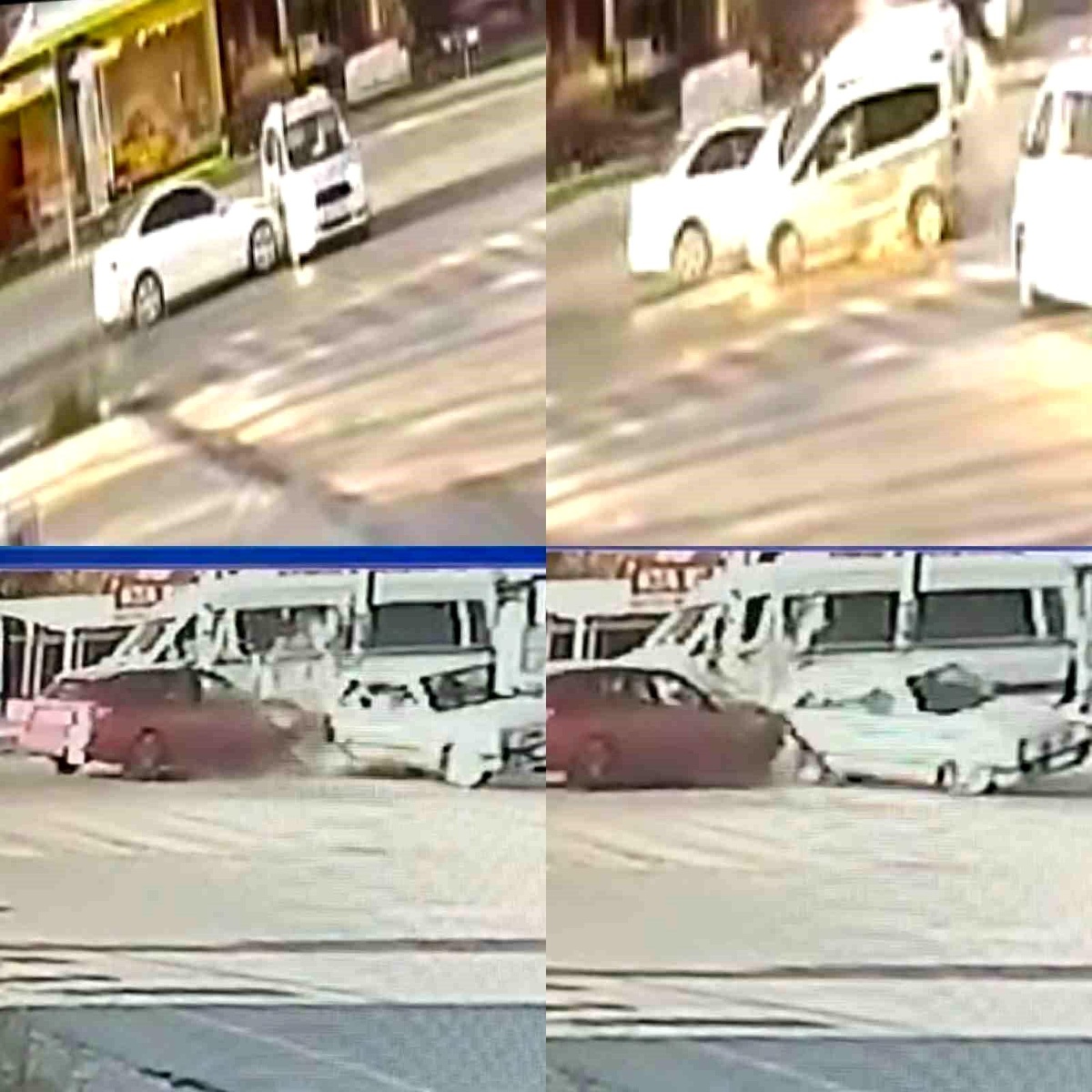 Mersin\'de Kavşak Kazaları