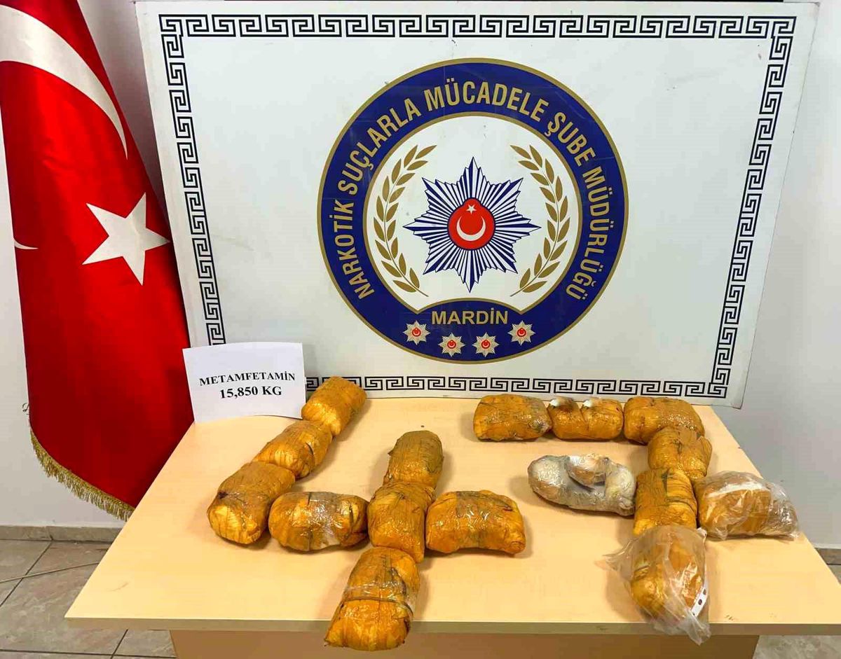Mardin\'de Metanfetamin Operasyonu