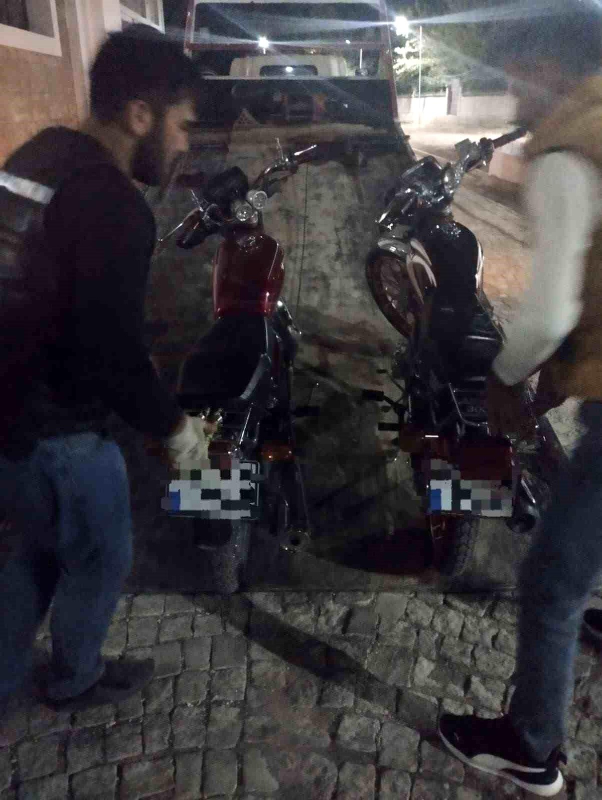 Adıyaman\'da Motosiklet Yarışı Ceza Getirdi