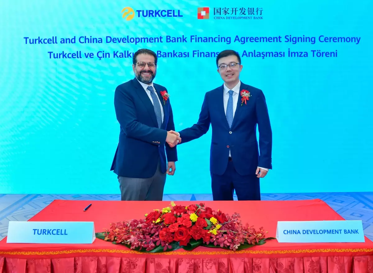 Turkcell\'den Çin ile 1.23 milyar Yuan Kredi Anlaşması