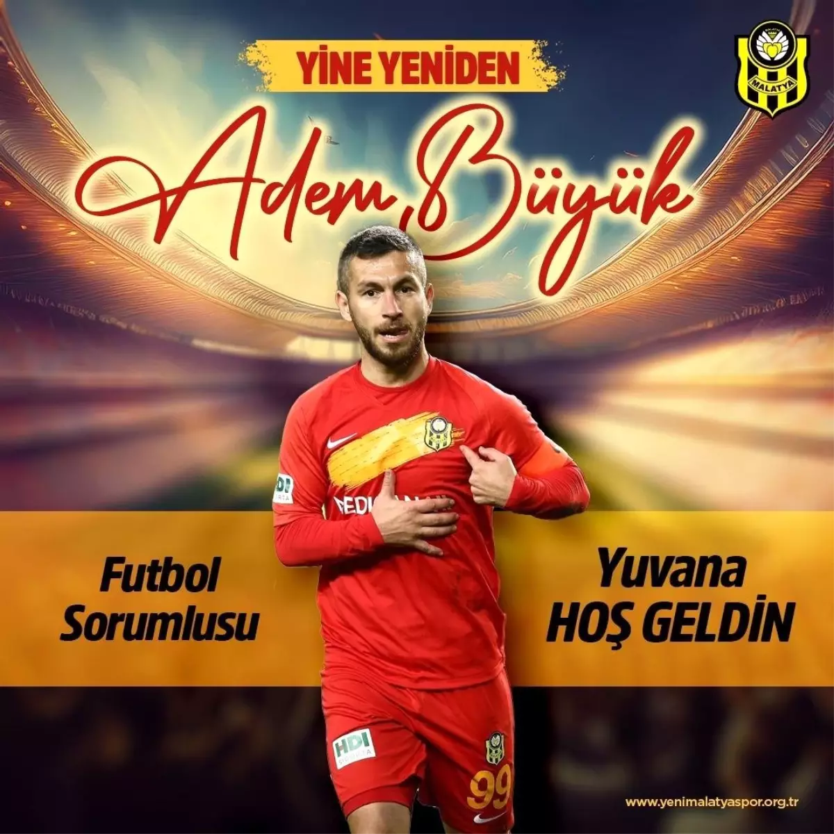 Yeni Malatyaspor\'da Adem Büyük Dönemi