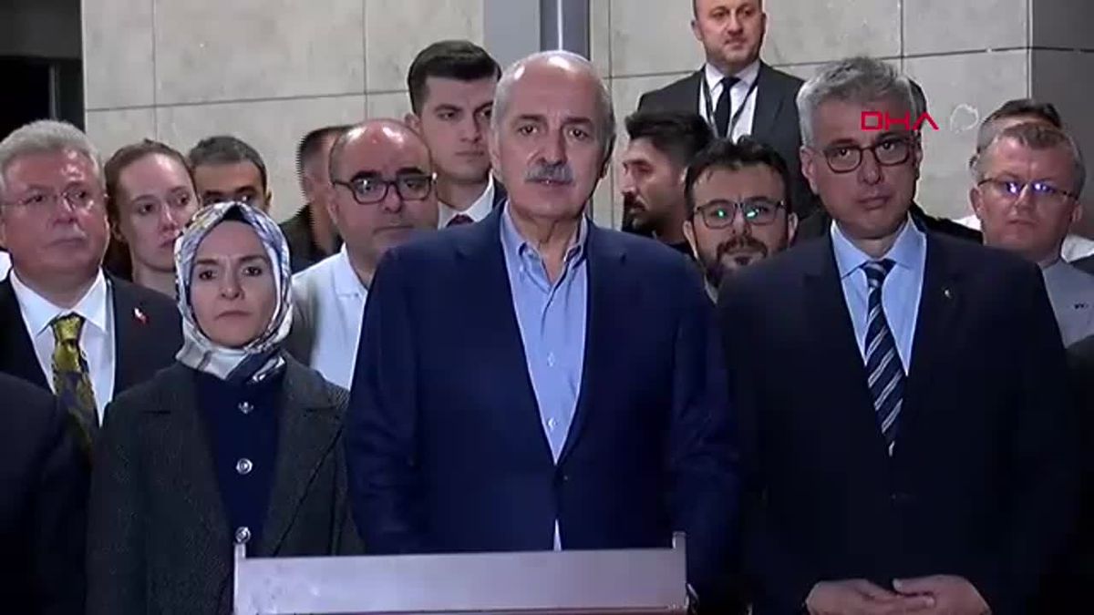 Kurtulmuş\'tan Bilkent Şehir Hastanesi\'nde açıklamalar