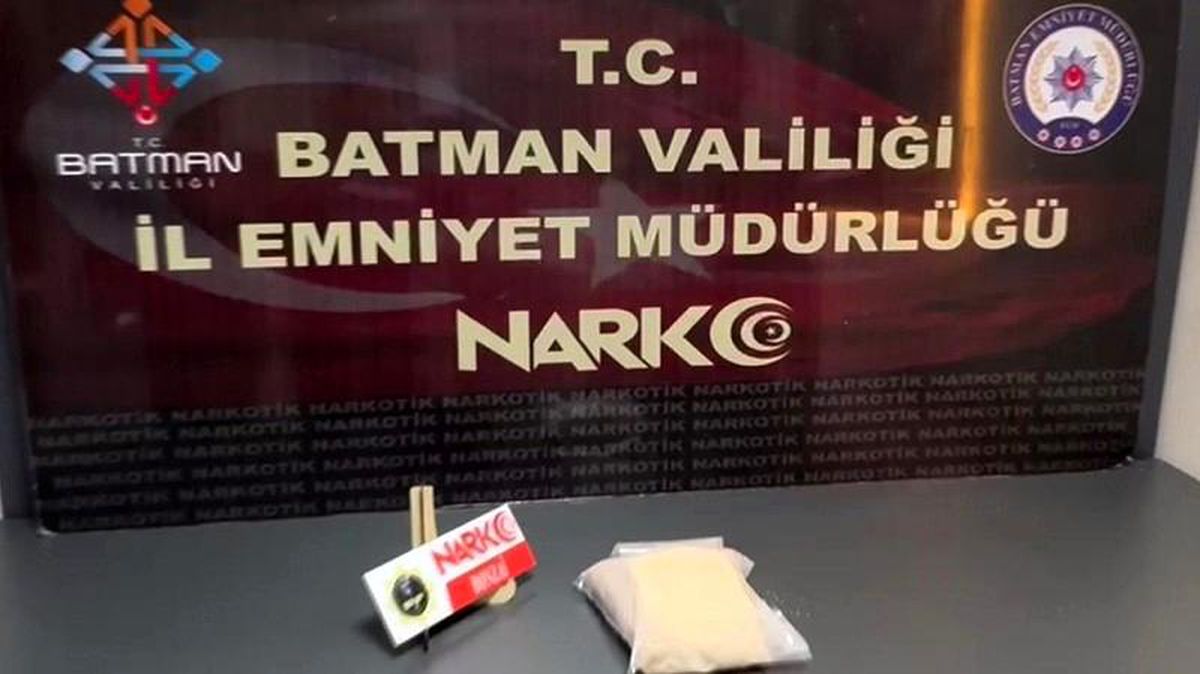 Batman\'da Uyuşturucu Operasyonu