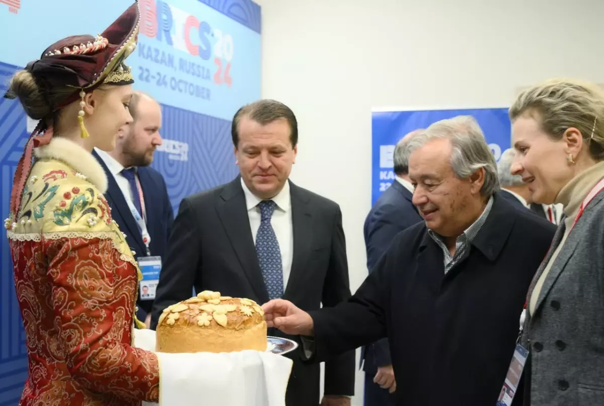 Guterres, BRICS Zirvesi İçin Kazan\'da