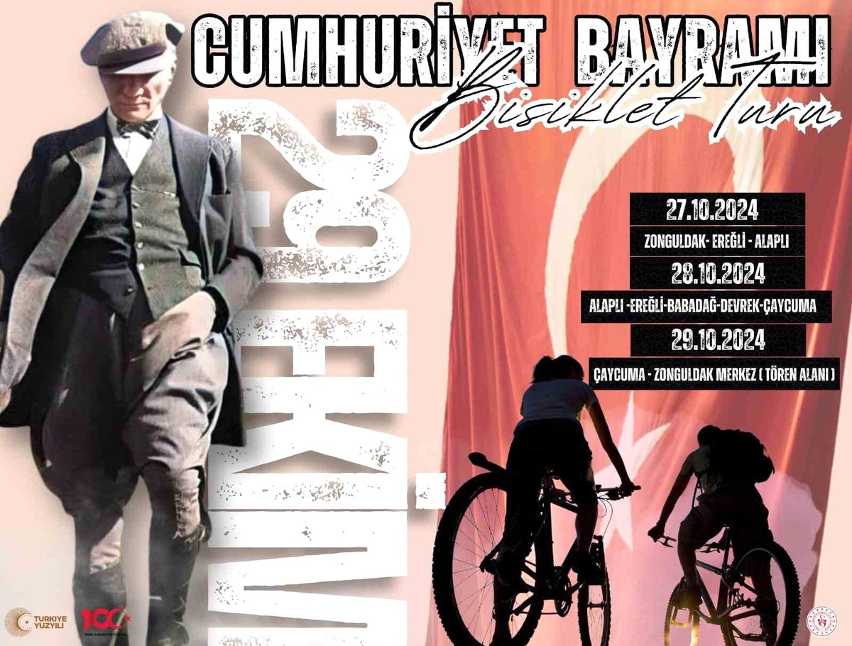 Cumhuriyet Bisiklet Turu Zonguldak\'ta