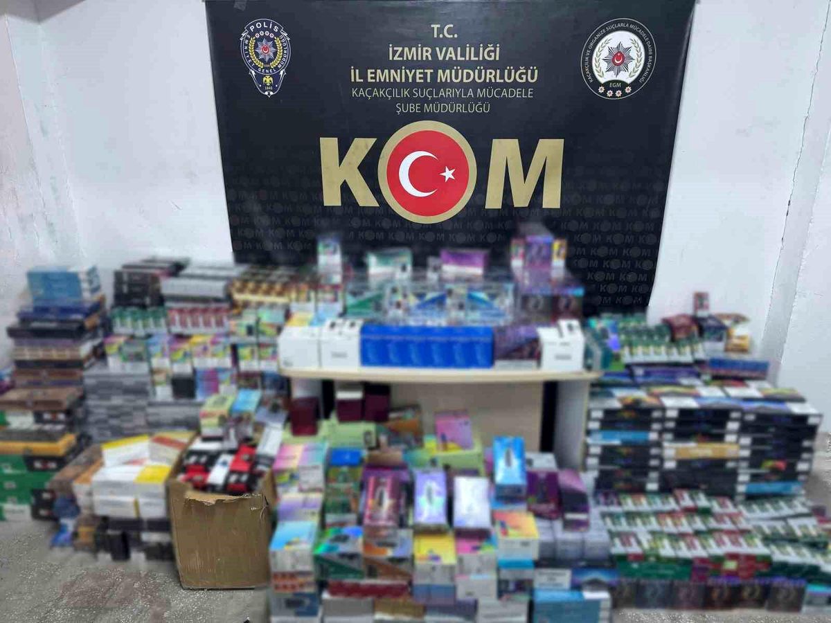 İzmir\'de Kaçak Ürün Denetimi