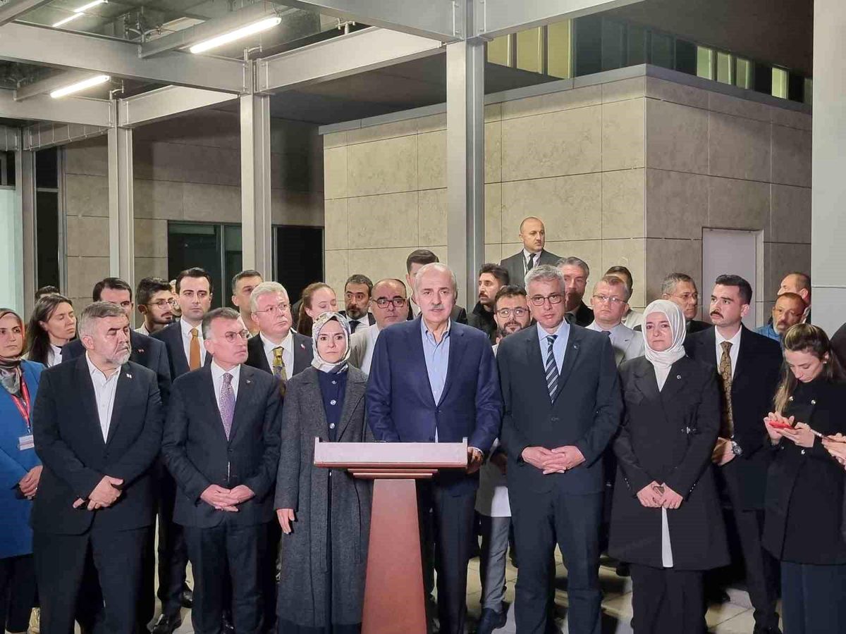 TBMM Başkanı Kurtulmuş: "Terör Türkiye\'de artık tutunamayacak, Türkiye topraklarında asla yer bulamayacaktır"
