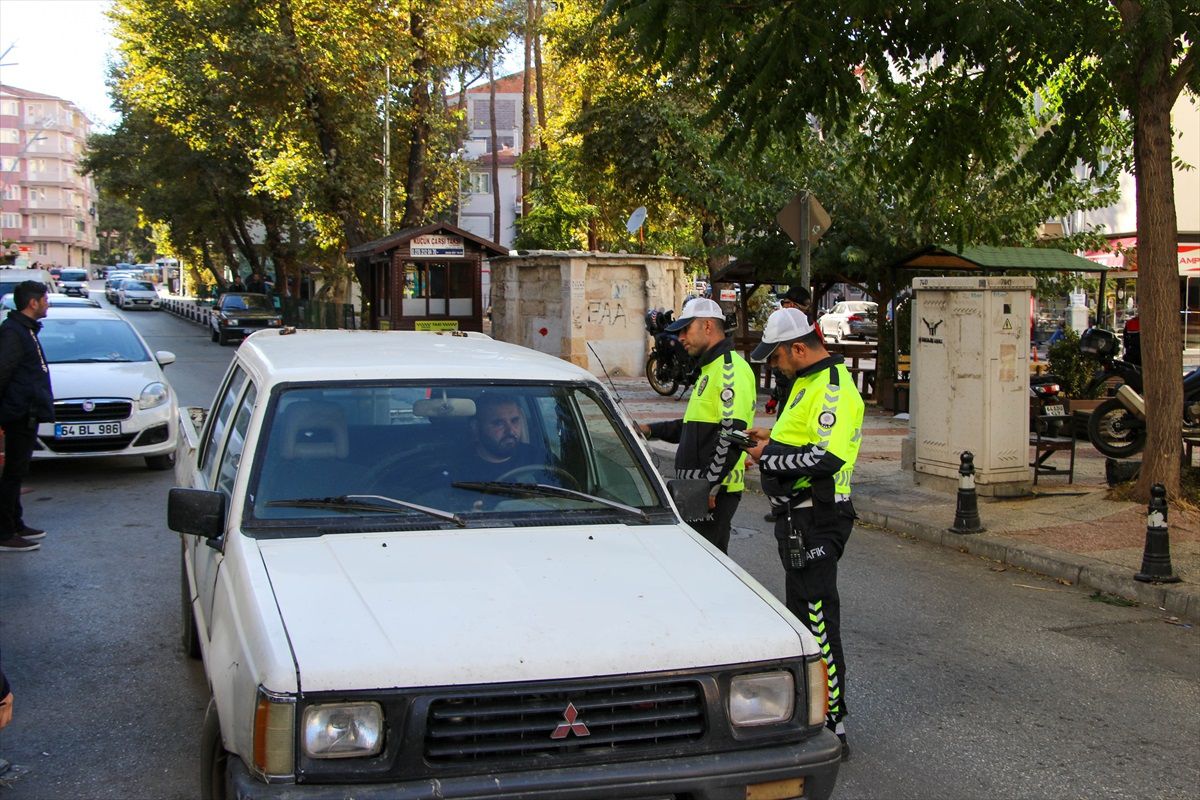 Uşak\'ta Yurt Bölgelerinde Asayiş Denetimi