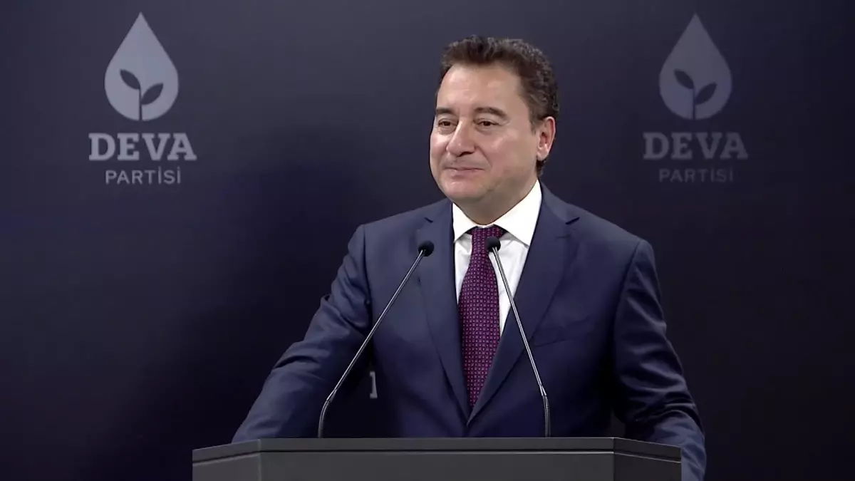 Ali Babacan: Sayın Erdoğan Ortağının Sözlerine Açıklık Getirmelidir