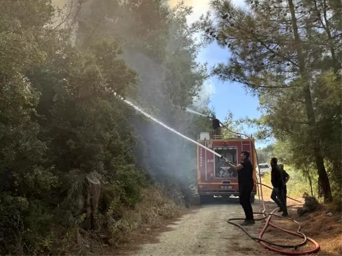 Hatay\'da Orman Yangını Kontrol Altına Alındı