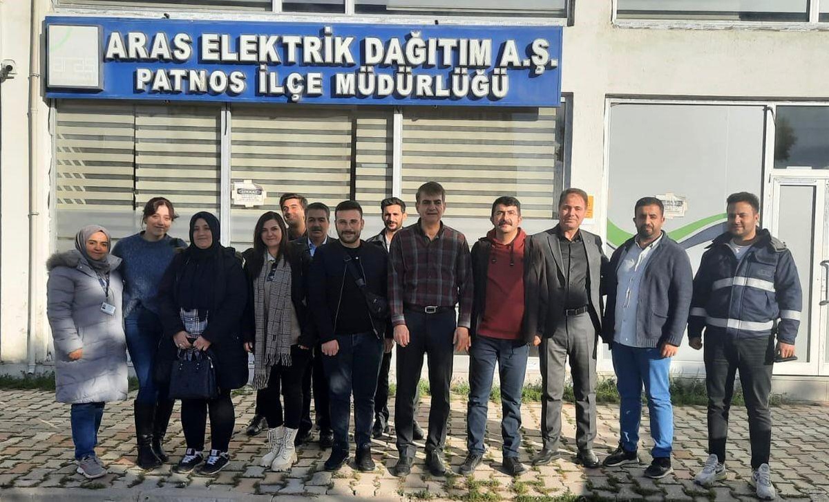 Aras Elektrik\'ten Saha Ziyareti
