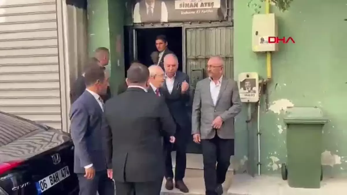 Kılıçdaroğlu\'ndan Sinan Ateş\'in Annesine Ziyaret