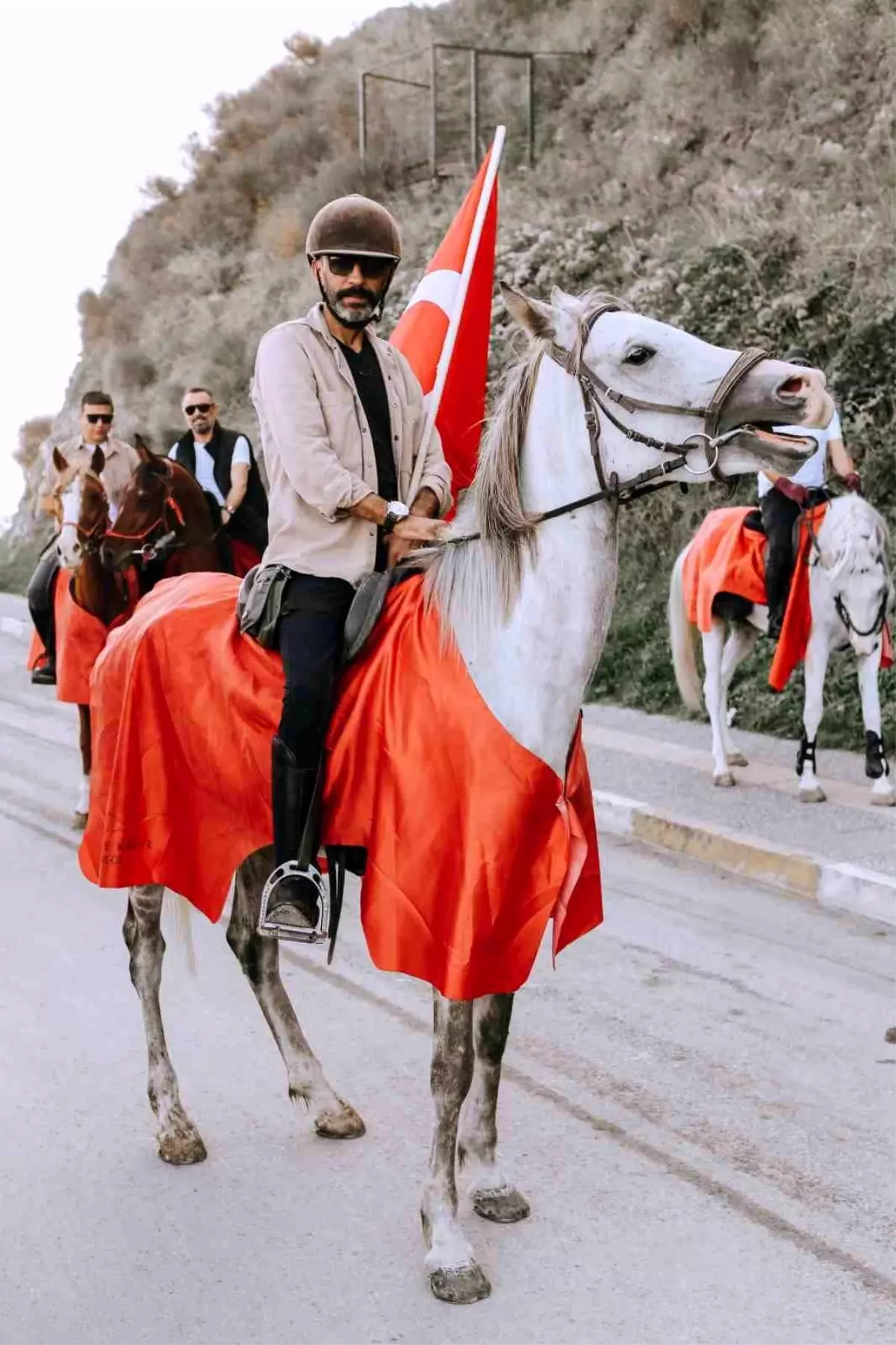 Kastamonu\'da 29 Ekim İçin İstiklal Yolu\'nda Binicilik Etkinliği