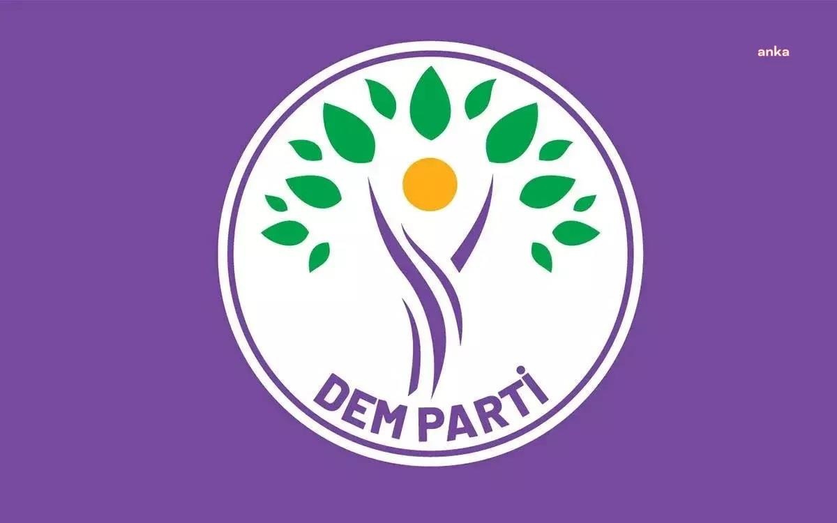 DEM Parti\'den Hava Harekatına Tepki