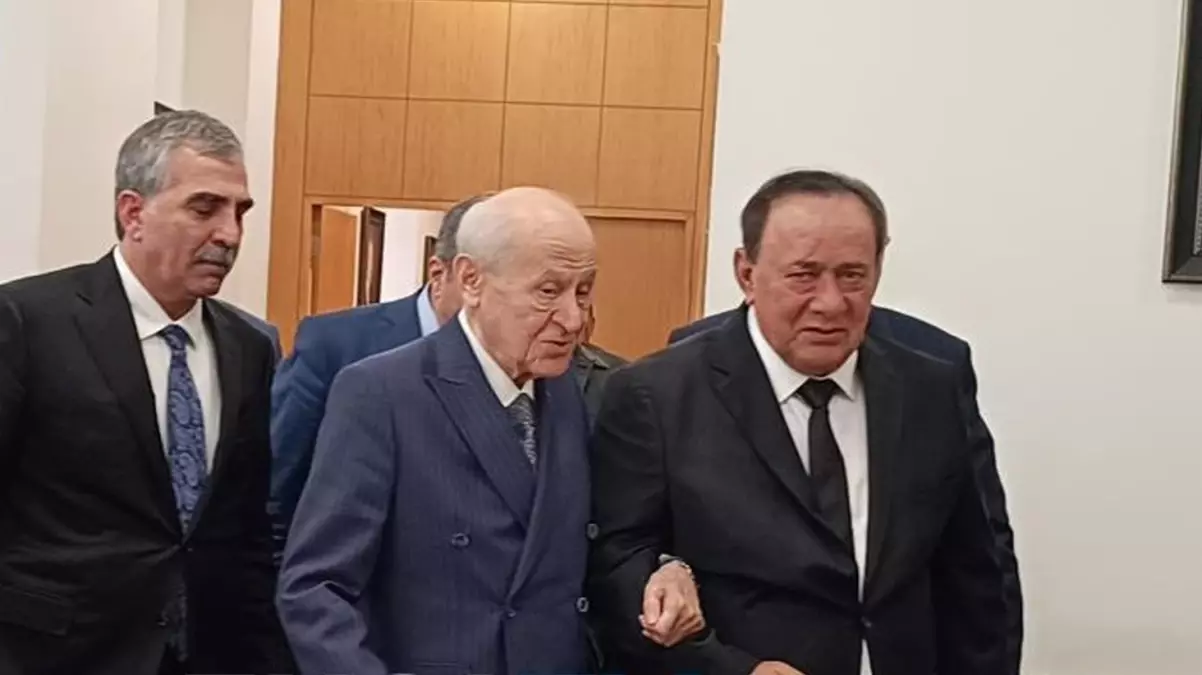 Devlet Bahçeli, Alaattin Çakıcı ile görüştü