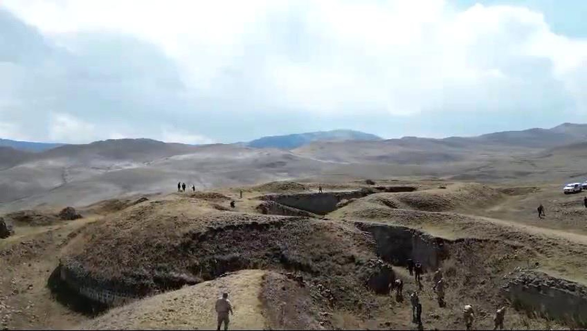 Erzurum\'da Tarihi Tabyada Temizlik