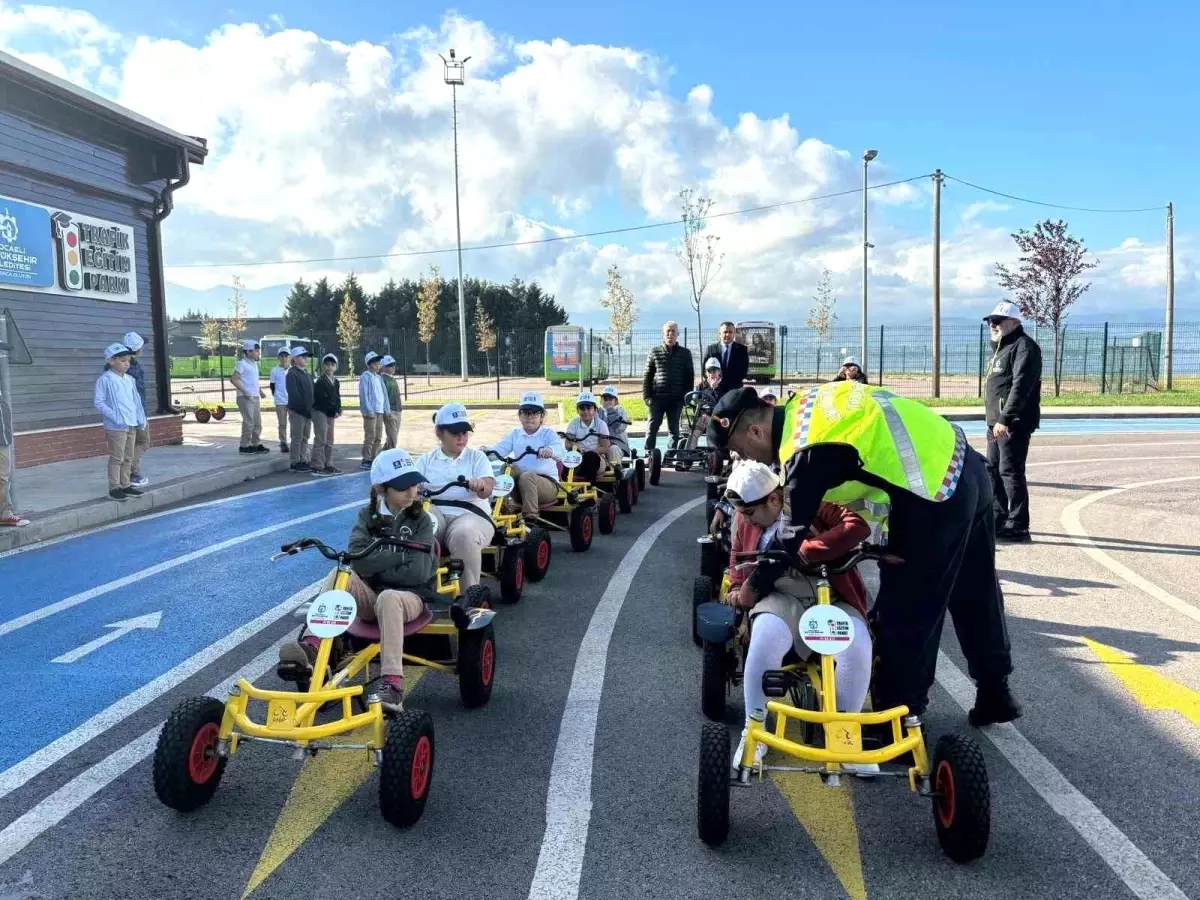 Kocaeli\'de Trafik Eğitim Parkı\'nda Yeni Dönem Eğitimleri Başladı