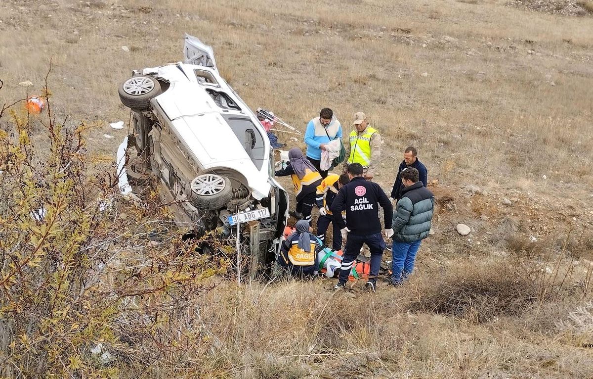 Erzincan\'da Trafik Kazası: 4 Yaralı
