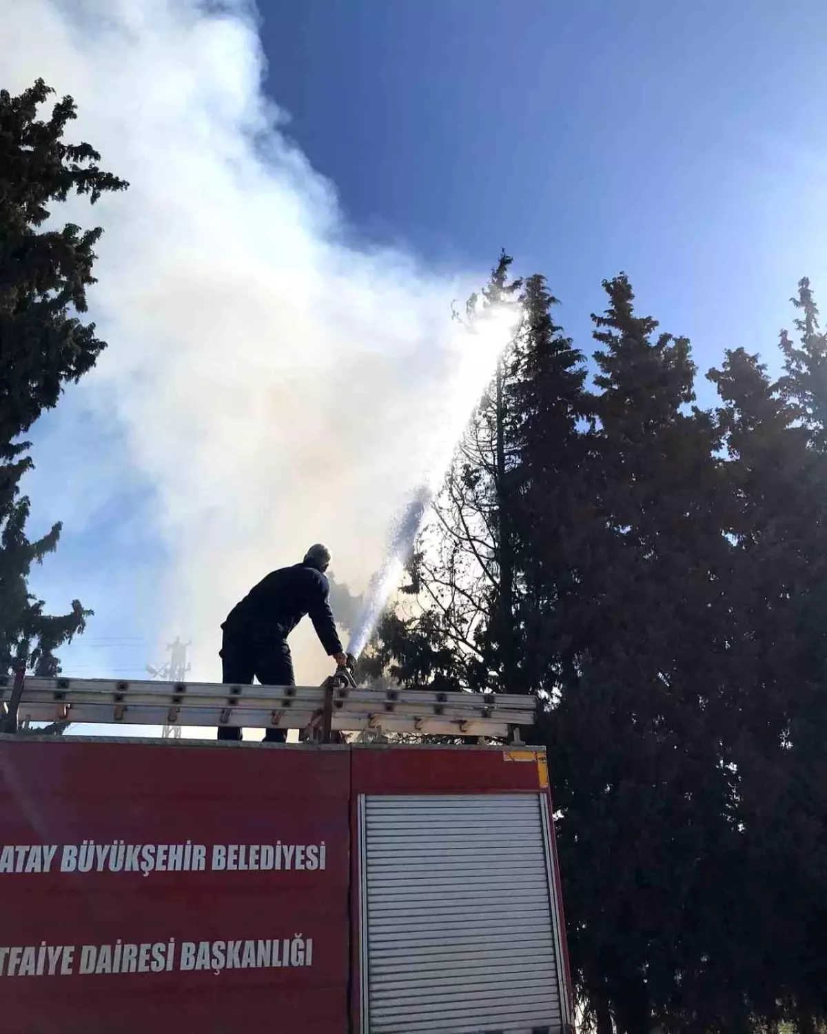 Hatay\'da Çamlık Alanda Yangın Kontrol Altına Alındı