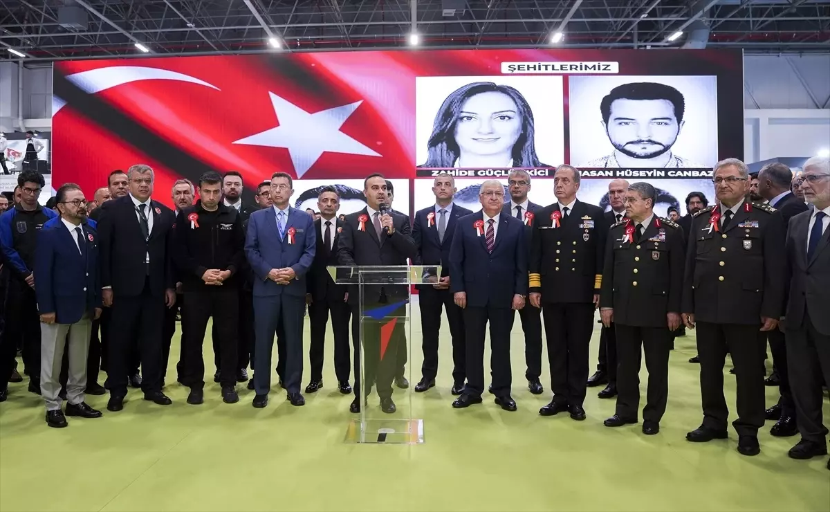 SAHA EXPO\'da TUSAŞ\'a yönelik terör saldırısında şehit olanlar için tören düzenlendi