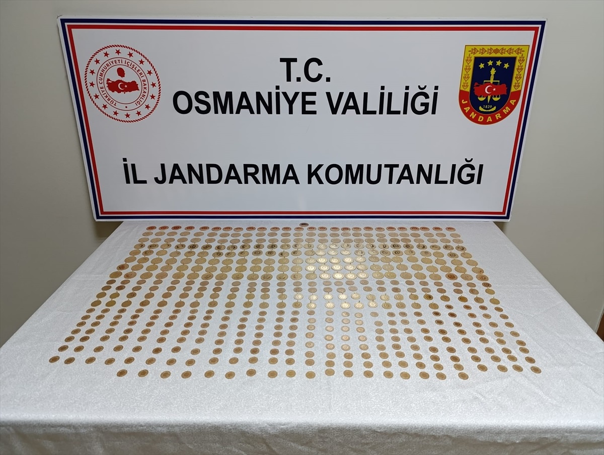 Osmaniye\'de İzinsiz Altın Operasyonu