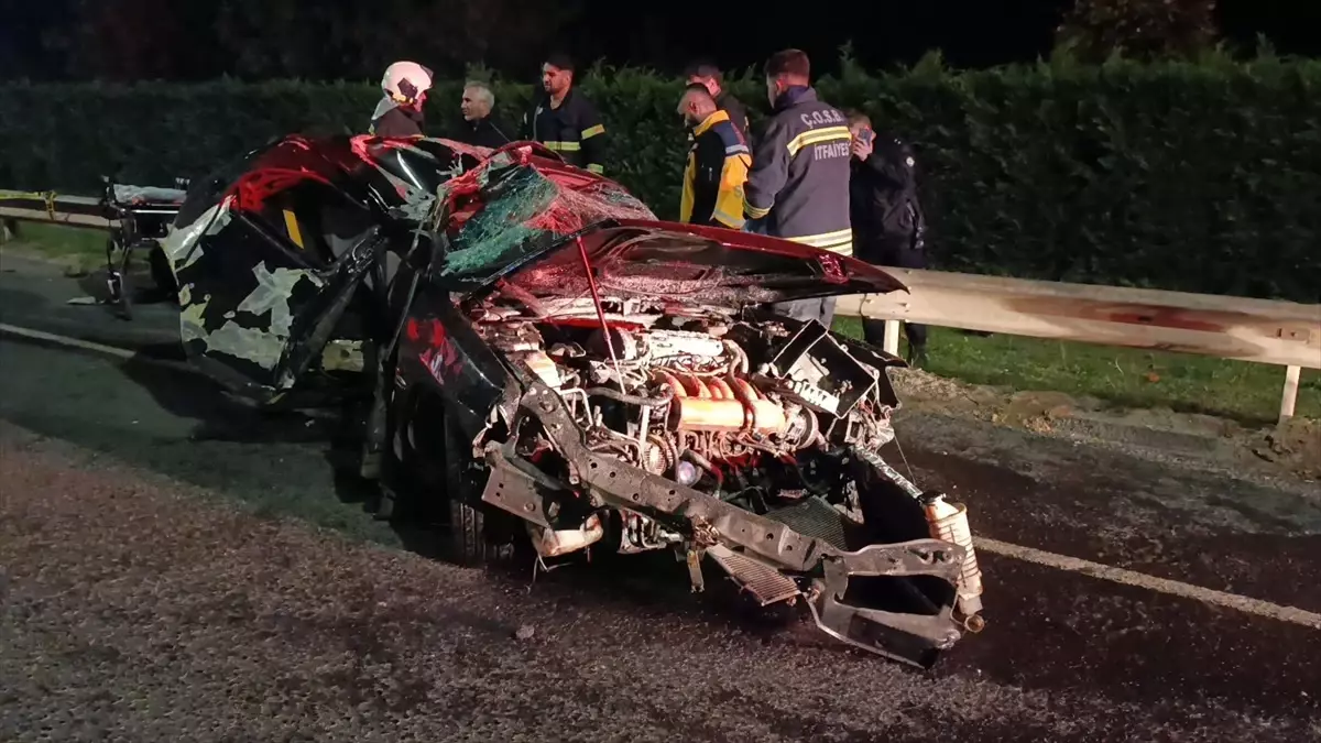 Çerkezköy\'de Trafik Kazası: 1 Ölü, 1 Yaralı