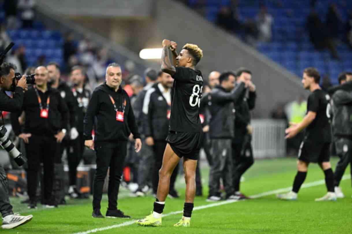 Beşiktaş, Lyon'u deplasmanda 1-0 yendi