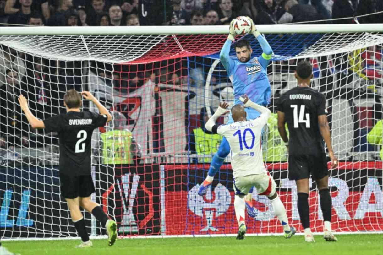 Beşiktaş, Lyon'u deplasmanda 1-0 yendi