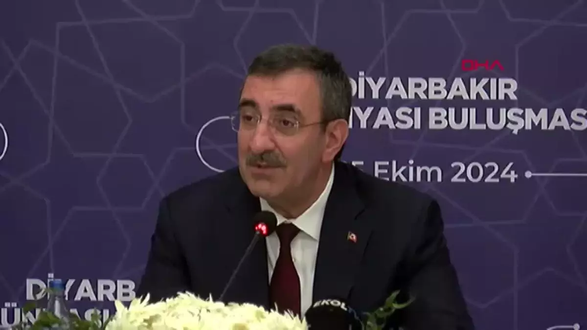 DİYARBAKIR Cumhurbaşkanı Yardımcısı Yılmaz: Savunma sanayindeki kararlı yürüyüşümüzü devam ettireceğiz