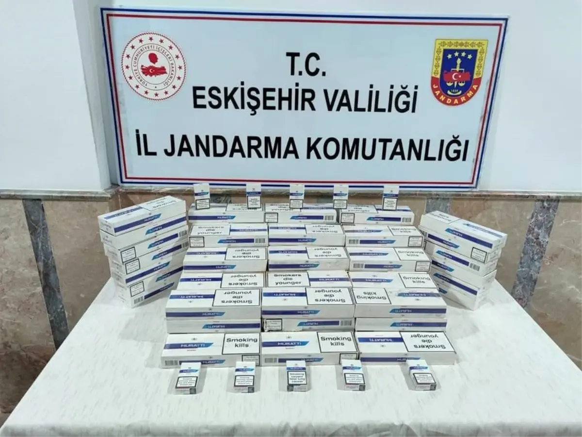 Eskişehir\'de Kaçak Sigara Operasyonu