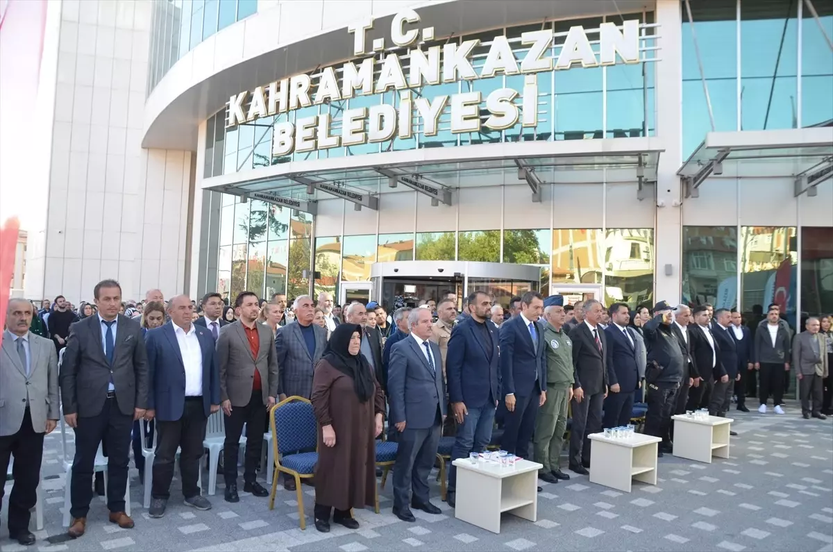 Kahramankazan\'a "Kahraman" unvanı verilişinin 8. yılı kutlandı