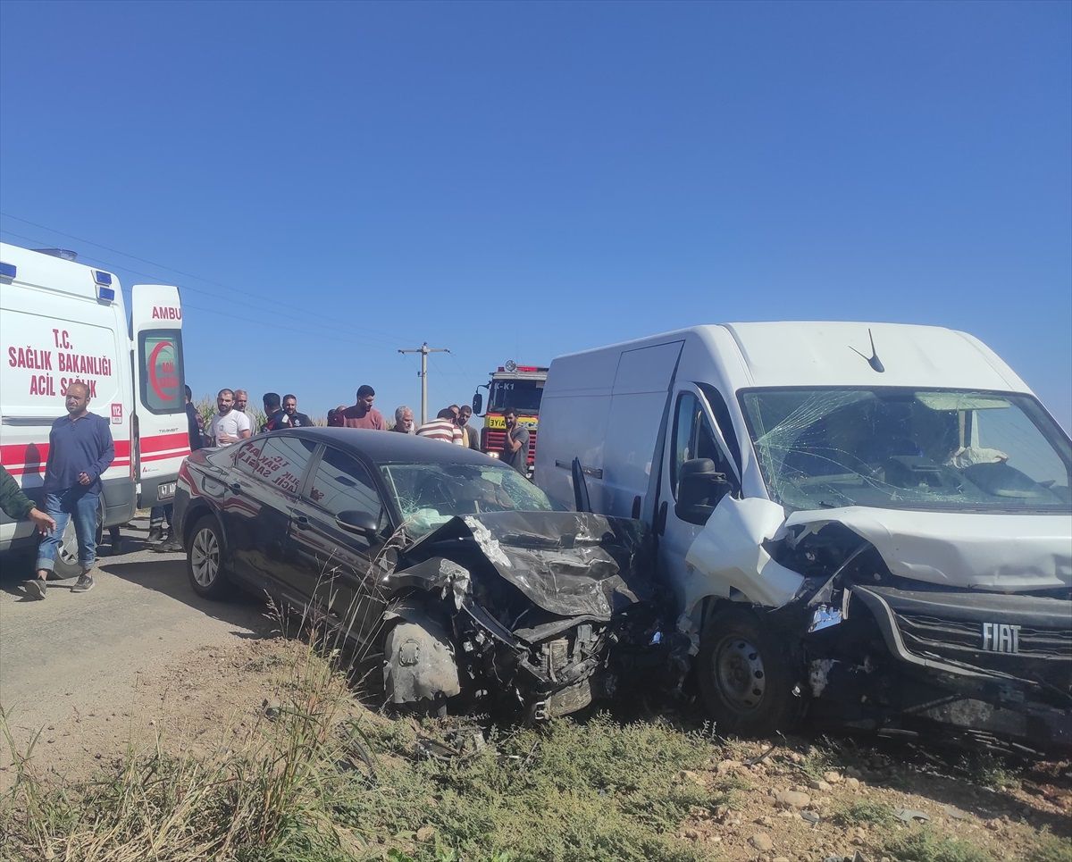 Kızıltepe\'de Trafik Kazası: 1 Yaralı