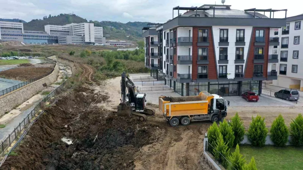 Ordu Şehir Hastanesi\'ne Yeni Yol Güzergahı Çalışmaları Başladı