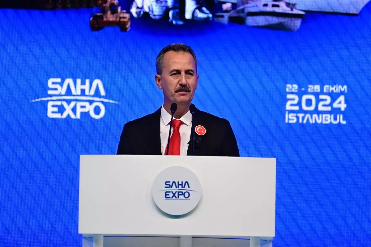 Savunma Sanayii Başkanı Görgün, SAHA EXPO\'da konuştu Açıklaması