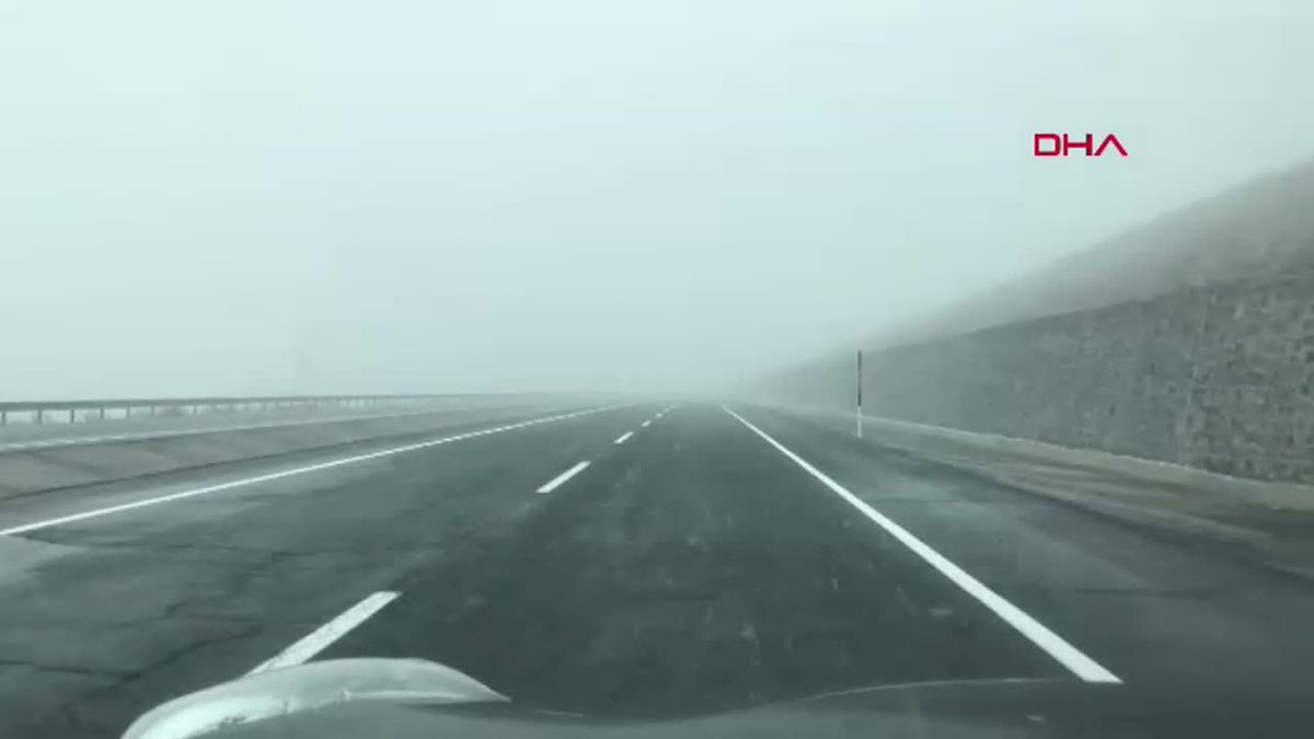 Ardahan-Kars Yolunda Zorlu Hava Şartları