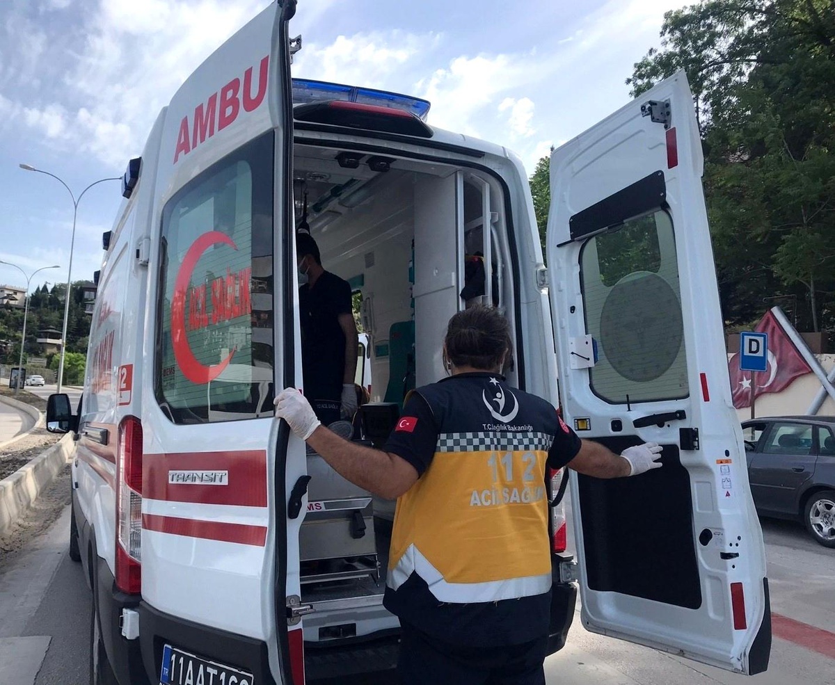 Bilecik\'te Trafik Kazası: 2 Yaralı