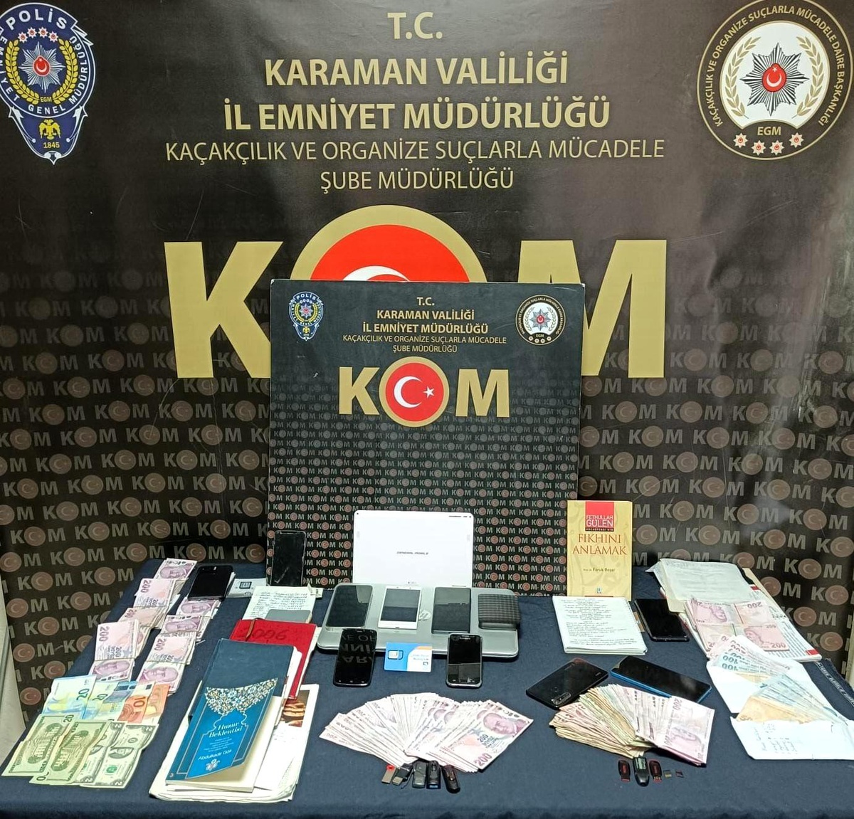 Karaman\'da FETÖ Operasyonu: 3 Tutuklama