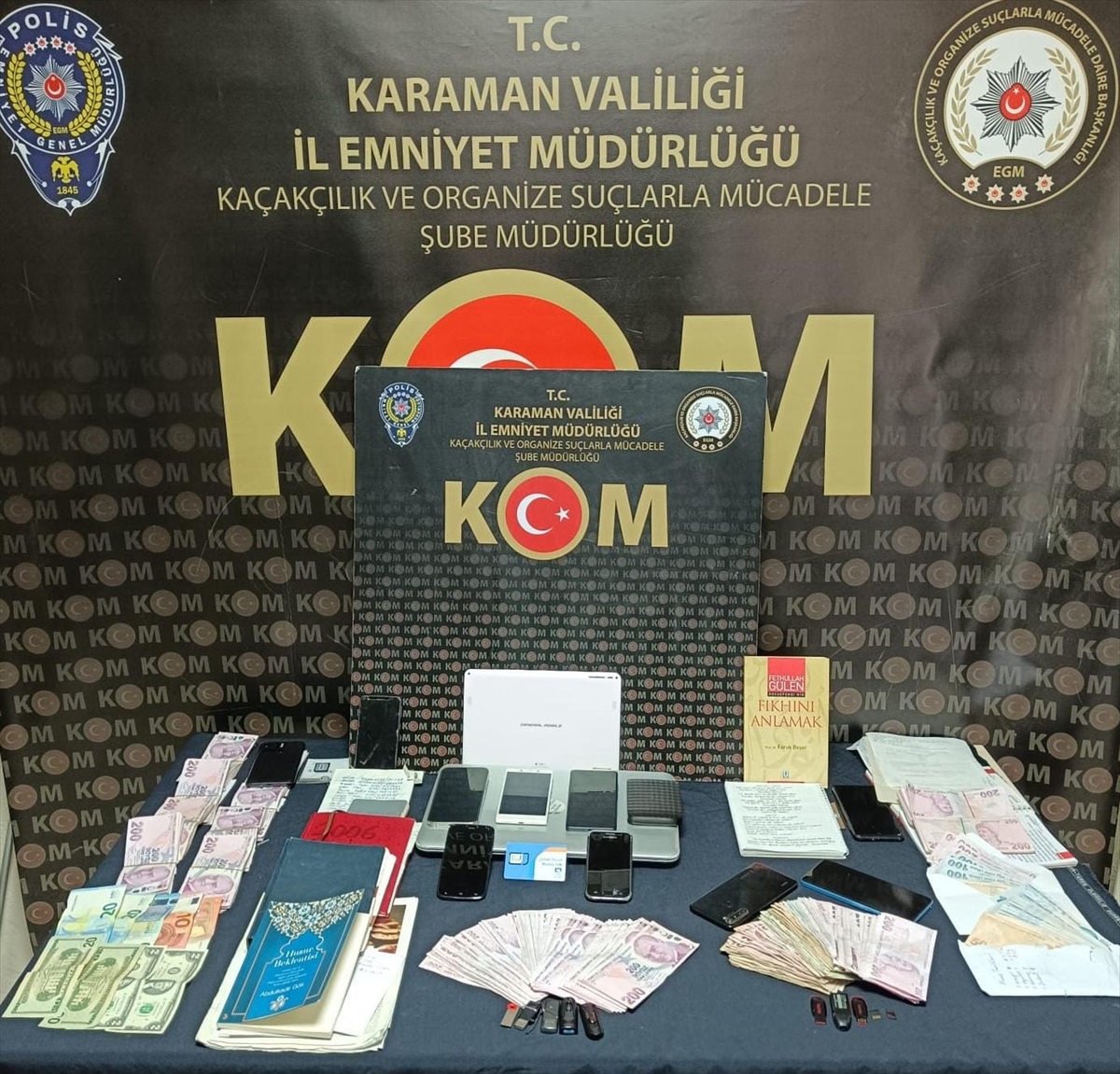Karaman\'da FETÖ Operasyonu: 3 Tutuklama