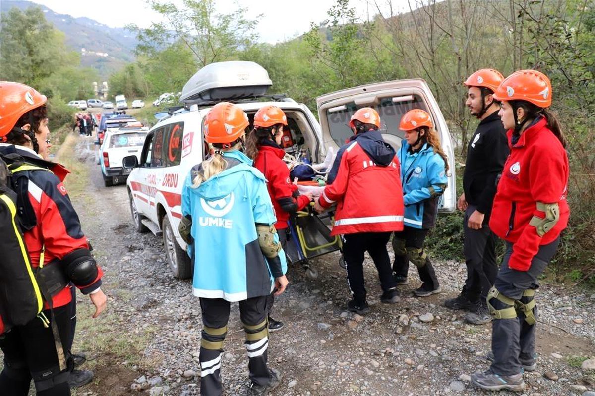Ordu\'da UMKE Afet Tatbikatı Düzenlendi