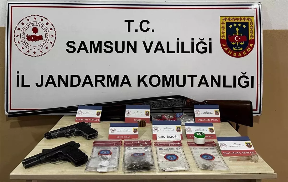 Samsun\'da Uyuşturucu Operasyonu