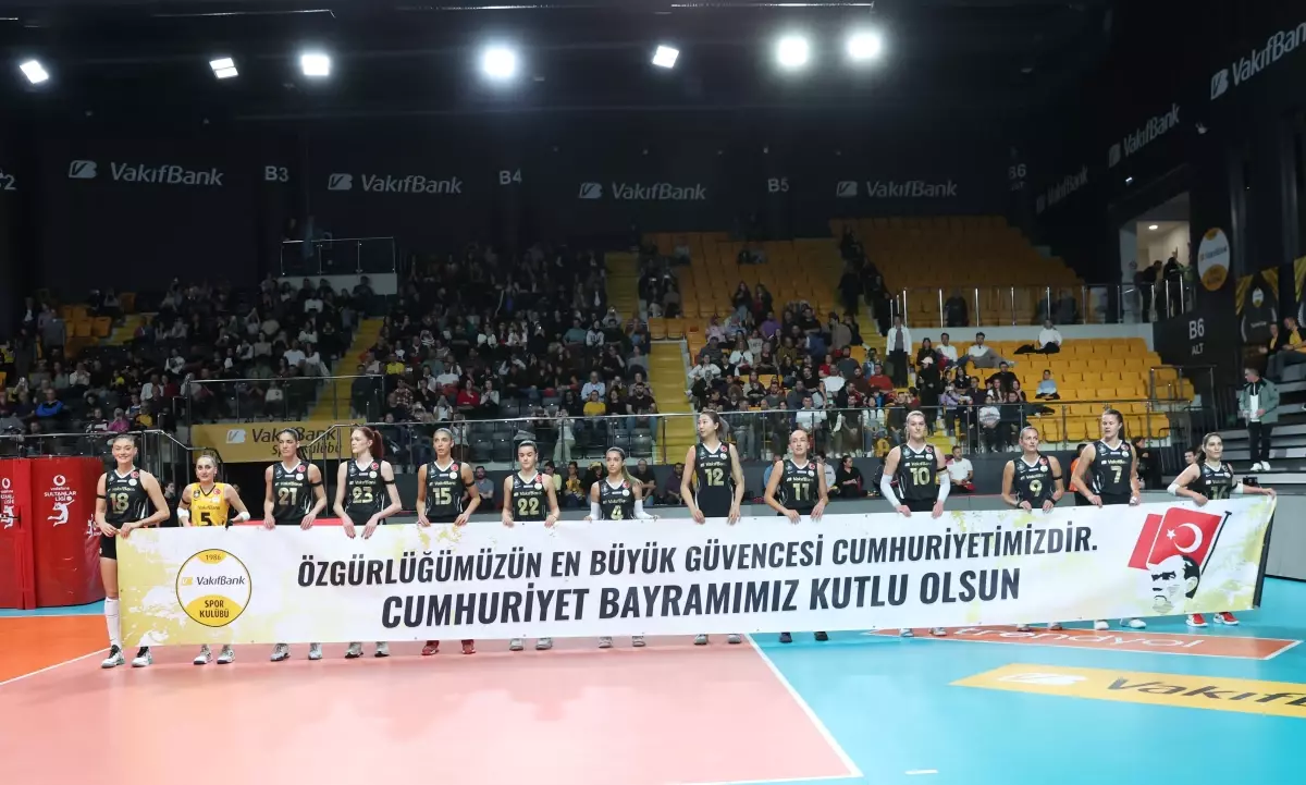 VakıfBank\'tan Dominant Galibiyet