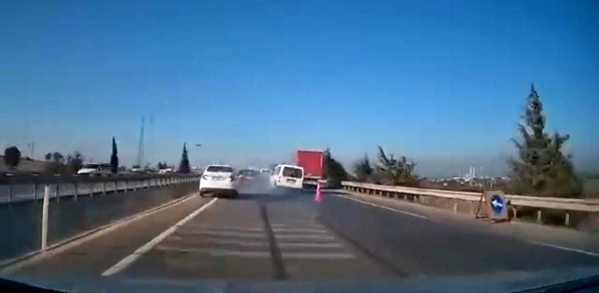 Bursa\'da Takip Mesafesi İhlali Kazaya Sebep Oldu