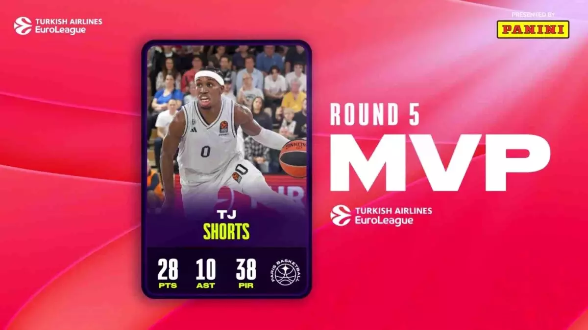 TJ Shorts Haftanın MVP\'si Seçildi